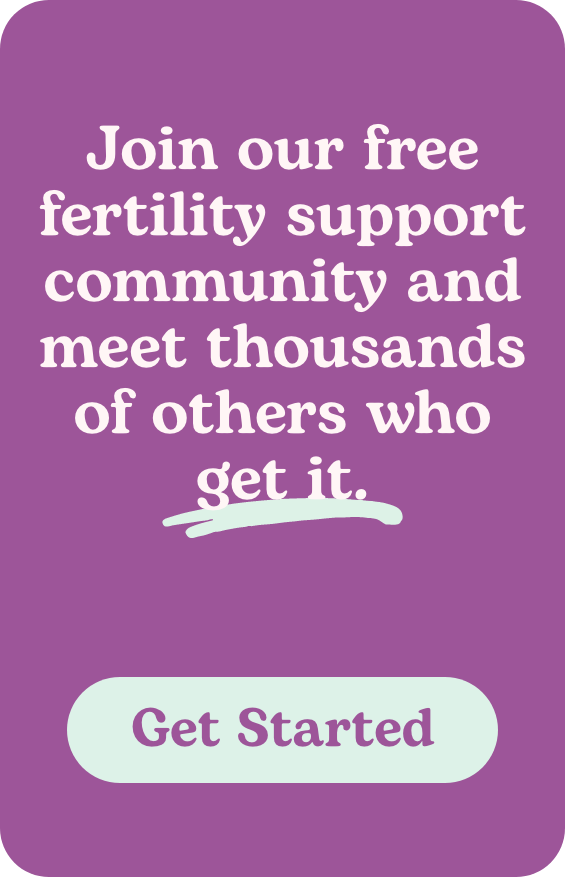 image link to join the rescripted fertility community