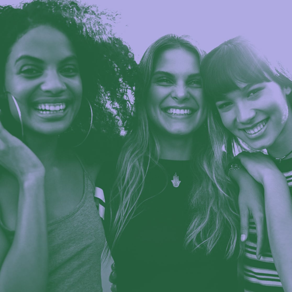 three female friends